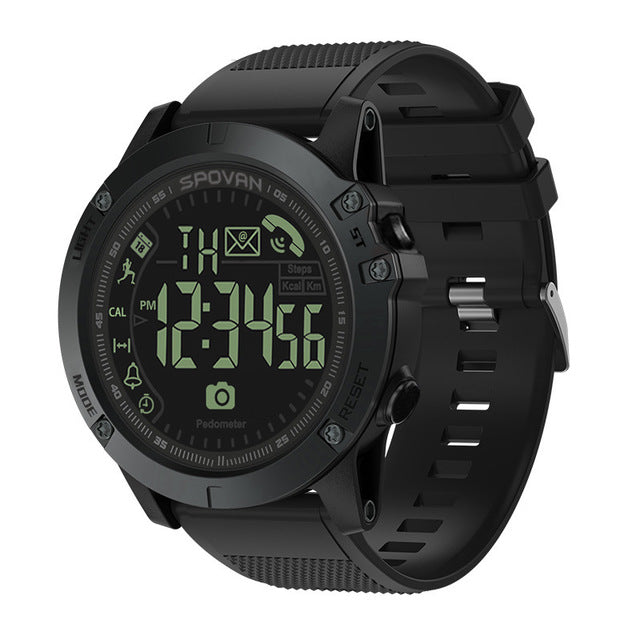 Unlock Your Potential with the Waterproof Round Sports Fitness Smart Watch